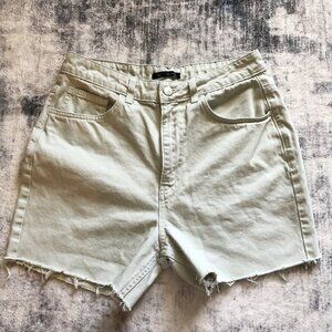 RECLAIMED VINTAGE High Rise Denim Shorts​